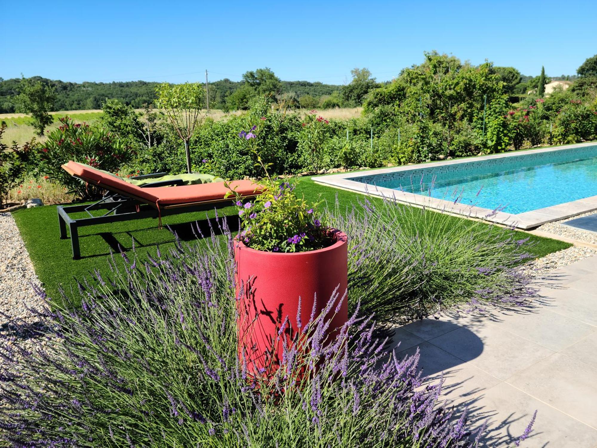 Les Papillons D'Uzes Bed and Breakfast Saint-Laurent-la-Vernède Eksteriør billede